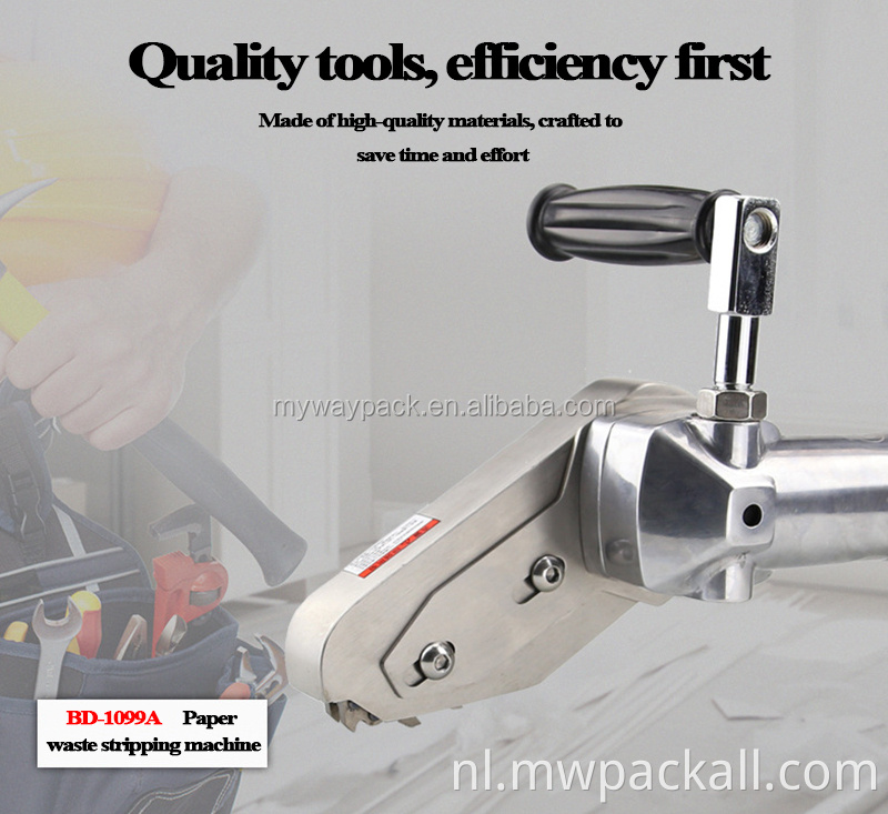 Verspil Stripper /afvalpapier Schoongereedschap /Carton Box Stripper